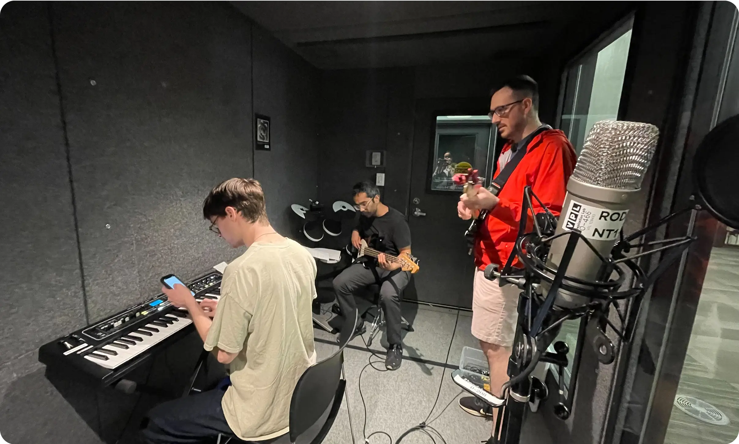 Battle of the Bands backstage